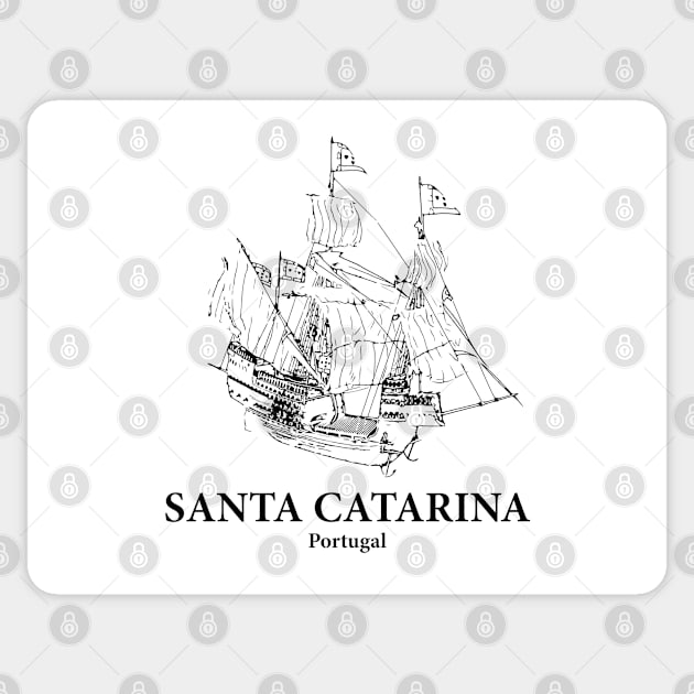Santa Catarina – Portuguese Ship Sticker by Lakeric
